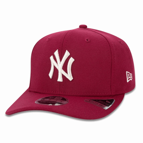 Bone Masculino New Era 9FIFTY Stretch Snap MLB NY Yankees VINHO-MBI19BON119- -1-